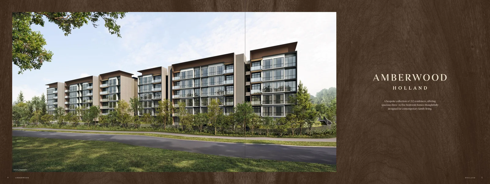 Amberwood at Holland official brochure artist’s impression