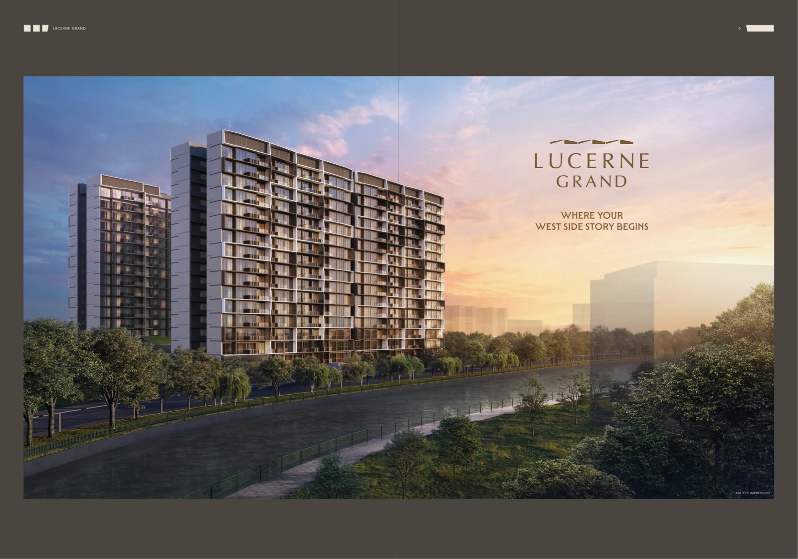 Artist’s impression supplied for Lucerne Grand