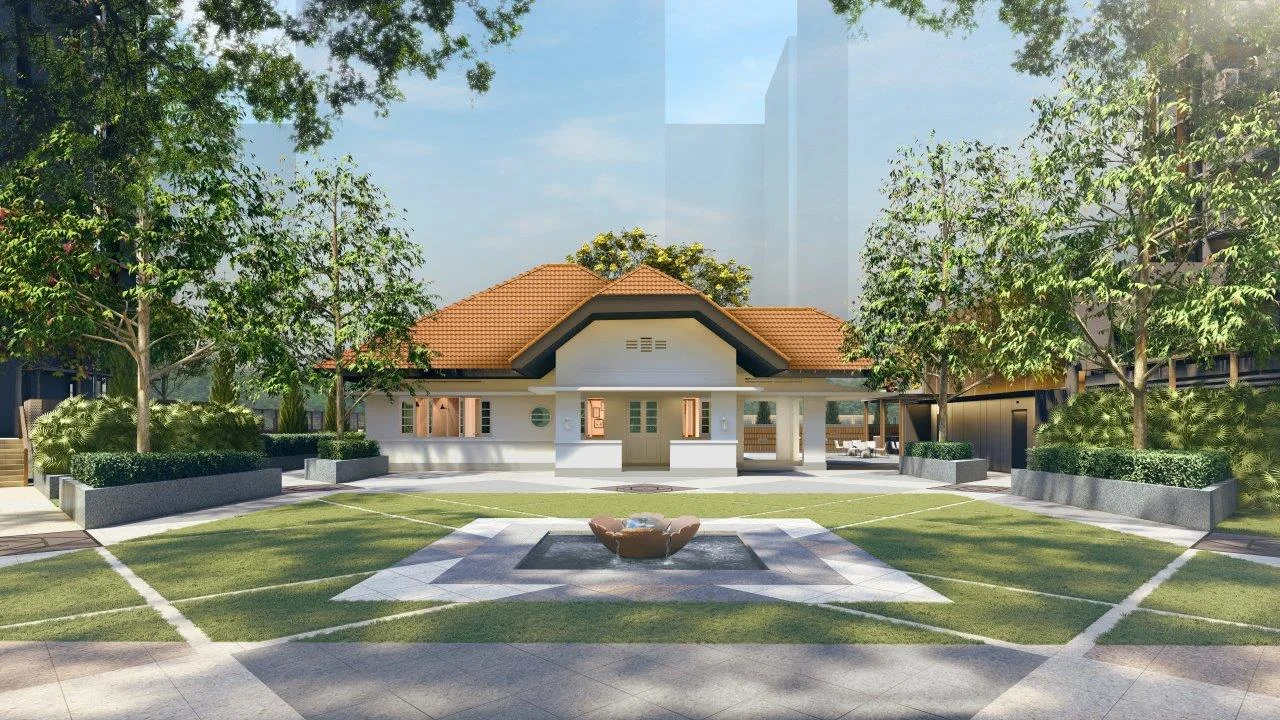 Thiam Siew House conserved colonial clubhouse at The Continuum North