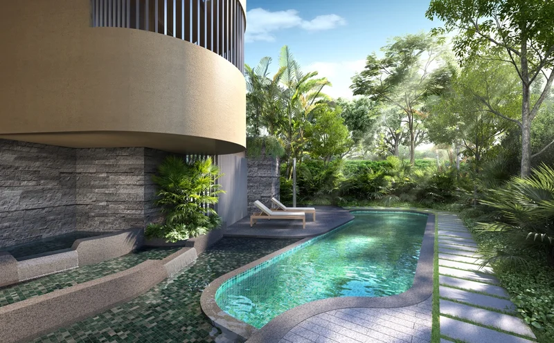 Level 1 Garden Relaxing Pool