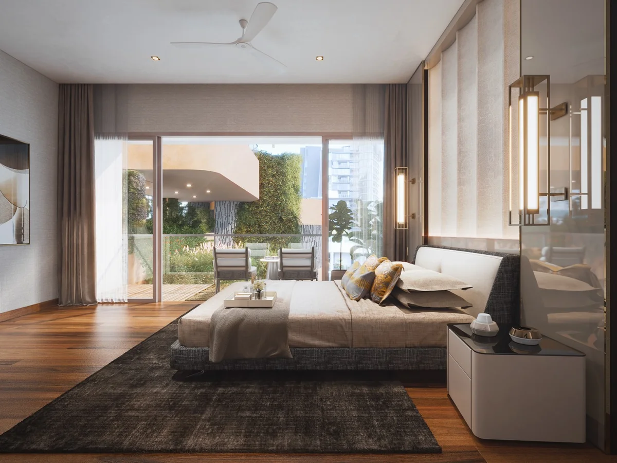 The Giverny Residences Master Bedroom Suite