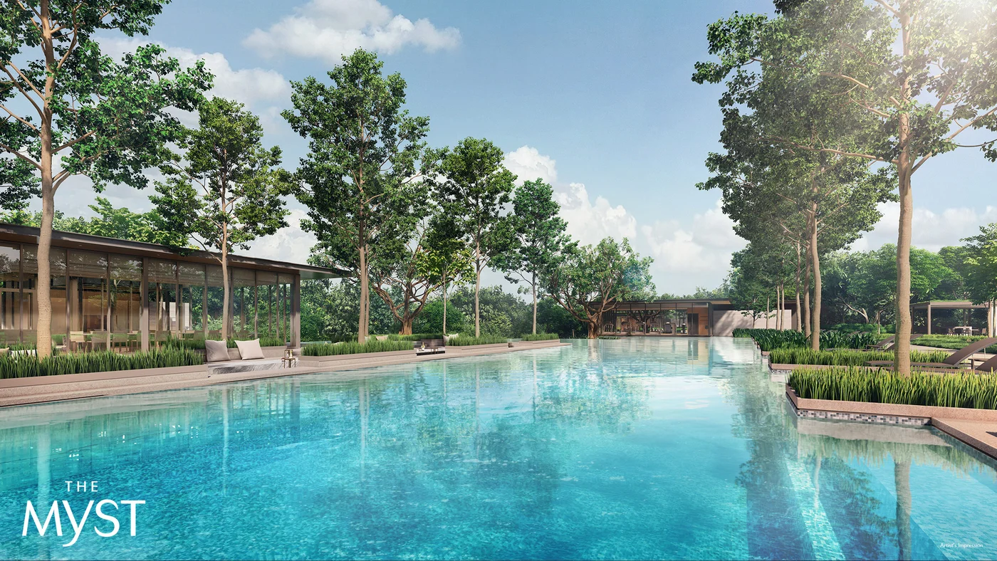 50m lap pool at The Myst