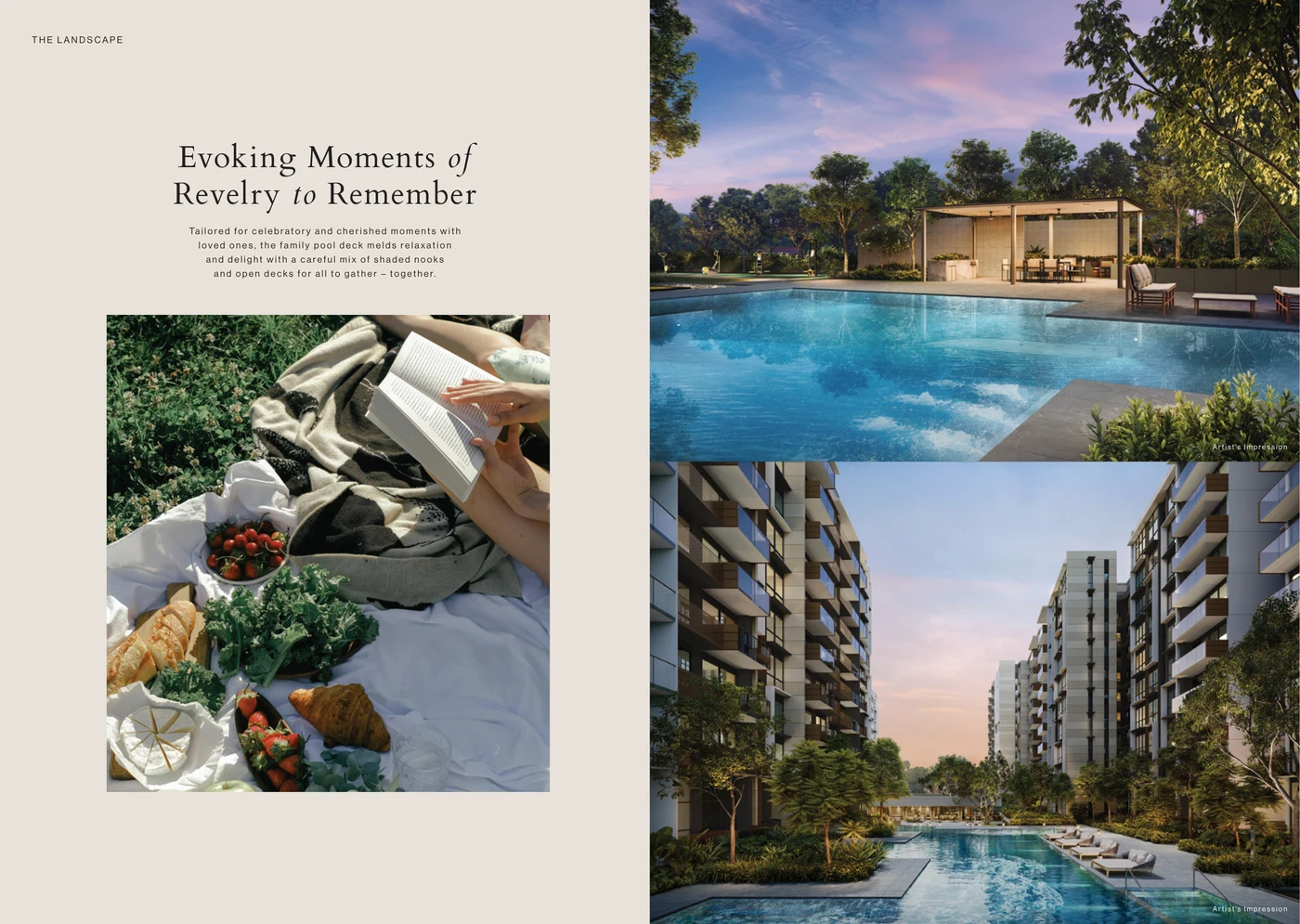 The Sen poolside dining pavilion and twilight social lounge