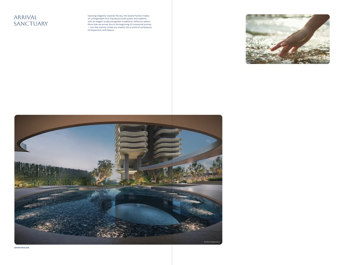 Zyon Grand Grand Pavilion and lush tropical landscape deck