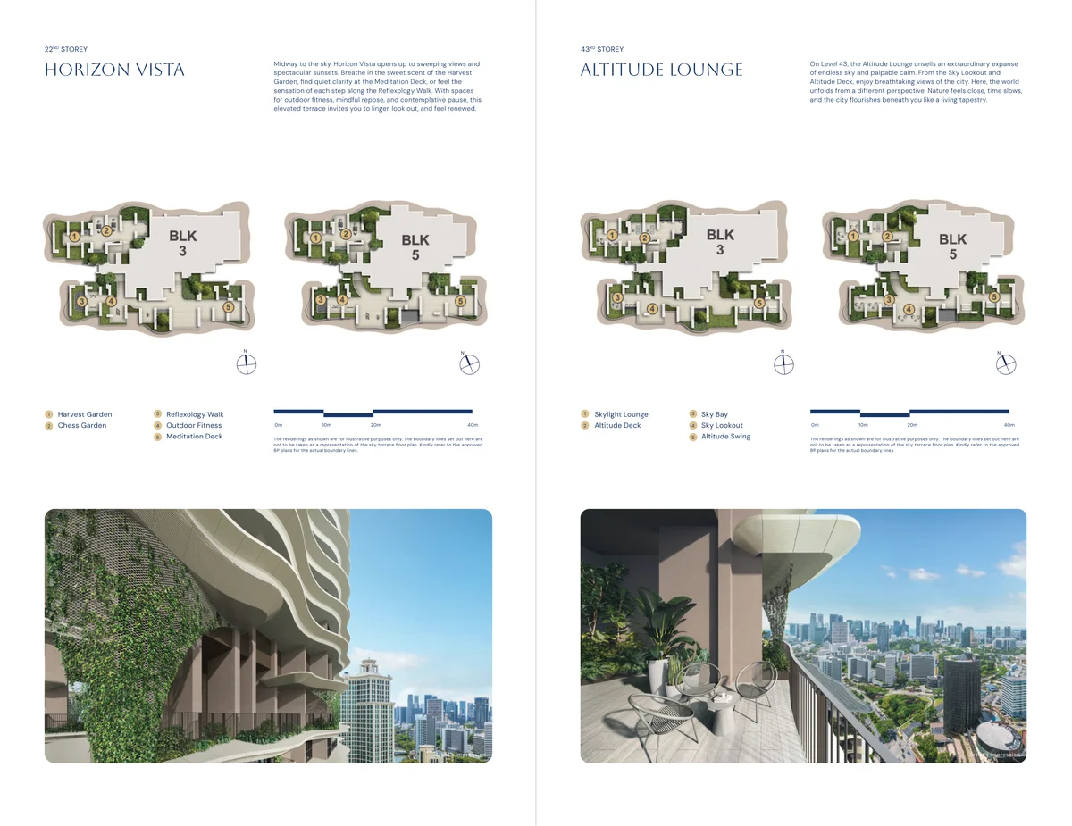 Zyon Grand Horizon Vista sky observation terrace on the 22nd storey
